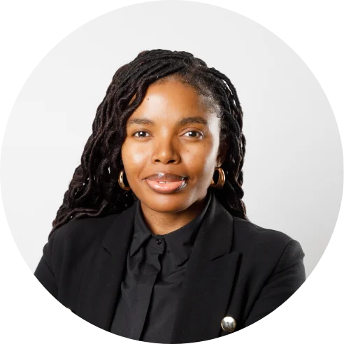 Headshot of Ethel Matlala, Operations of Sango Capital